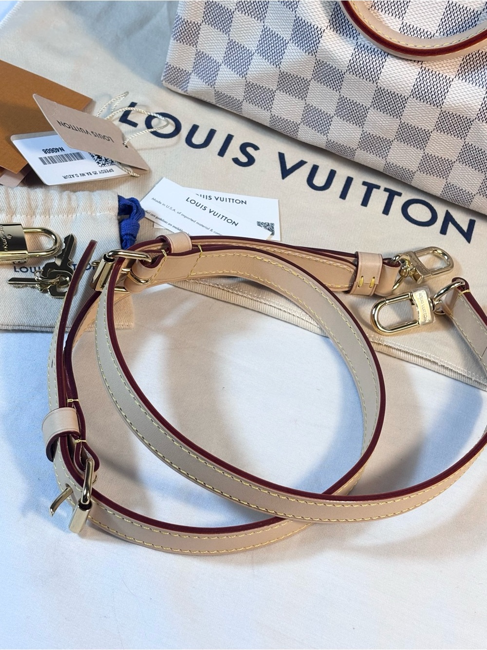 Louis Vuitton Speedy Bandouliere 25 Azur - Picture 11 of 16